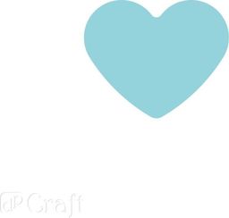 DP Craft Dziurkacz ozdobny do papieru i pianki DPCRAFT 2, 5cm Serce Dalprint