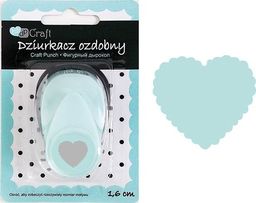 DP Craft Dziurkacz ozdobny DPCRAFT 1,6cm Serce falbanka Dalprint