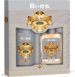 Bi-es Bi-es Royal Brand Light Komplet Woda po goleniu + Dezodorant - 093451