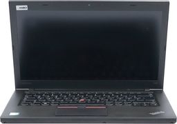 Laptop poleasingowy Lenovo Lenovo ThinkPad T460 i5-6200U 8GB NOWY DYSK 240GB SSD 1920x1080 Klasa A- Windows 10 Professional