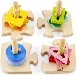 Hape Kreatywna układanka 4 haczyki - 0411
