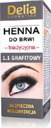 Delia Henna do brwi 1.1 Grafitowa