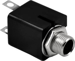 Cabletech Gniazdo Jack 6,3 mm mono kwadrat mont. Cabletech