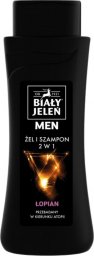 Biały Jeleń Szampon Żel 2w1 Men z łopianem 300ml