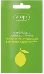 Ziaja Seria Limonkowo-Cytrusowa Peeling do twarzy 1 op-20szt x 7ml