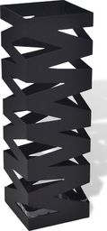 Elior Czarny nowoczesny metalowy parasolnik - Nauro 3S