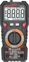 Habotest Multimetr cyfrowy z latarką Habotest HT118C, True RMS, NCV, testowanie akumulatorów