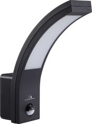 Kinkiet Maclean Lampa LED MCE244 B z czujnikiem ruchu na podczerwień 750lm 10W IP54 czarny