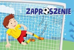 KUKARTKA Zaproszenie ZZ-069 Piłkarz, bramka (5 szt.)