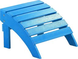 Shumee Podnóżek ogrodowy niebieski ADIRONDACK