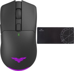 Mysz PREYON Mysz PREYON Owl Wireless (POW35B) + Podkładka gamingowa Preyon Falcon Speed XL