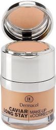 Dermacol Caviar Long Stay Make-Up & Corrector Podkład do twarzy 1 Pale 30ml