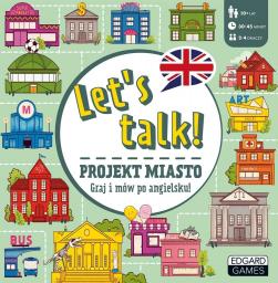 Edgard Let's talk! Projekt miasto. Gra do nauki j. ang.