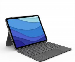 Logitech Combo Touch for iPad Pro 11-inch (1st, 2nd, 3rd and 4th gen) - GREY - US (920-010255)