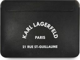 Etui Karl Lagerfeld Karl Lagerfeld Sleeve Klcs133Rsgsfbk 13" Czarny/Black Saffiano Rsg