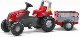 Rolly Toys Traktor Junior czerwony z przyczepą 800261 (5800261)