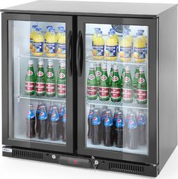 Witryna chłodnicza ARKTIC Lodówka chłodziarka barowa sklepowa na napoje 2-drzwiowa 4 półki 215 W 180 l - Hendi 235829 Lodówka chłodziarka barowa sklepowa na napoje 2-drzwiowa 4 półki 215 W 180 l - Hendi 235829