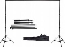 Zestaw studyjny Massa Zestaw Atelier Do Tła - 2x Statyw 210cm + Poprzeczka 152/228/304cm + Etui