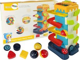 Lean Sport Zjeżdżalnia Piłeczek Blok Edukacyjny Sorter z Pianinkiem (9428)