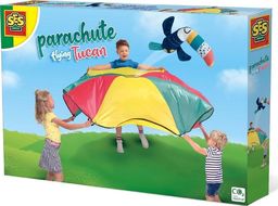 SES Tucan latający na spadochronie