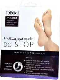 Lbiotica  Maska złuszczająca do stóp w postaci nasączonych skarpetek 1 para