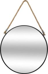 Atmosphera Okrągłe lustro ścienne na sznurze 38 cm
