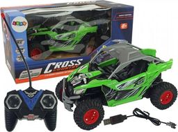 Lean Sport Terenowe Auto Cross Country Zdalnie Sterowane Pilot 27 MHz Zielone