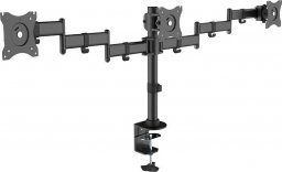 Maclean Uchwyt biurkowy na 3 monitory 13" - 27" (MC-691)