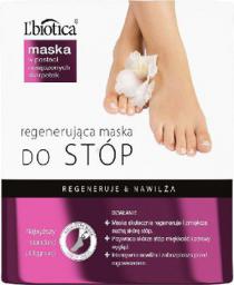 Lbiotica  Maska regenerująca do stóp w postaci nasączonych skarpetek 1 para
