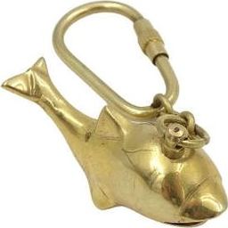 Breloczek Giftdeco Brelokk mosiężny - wieloryb