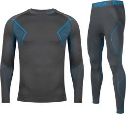 Alpinus Bielizna termoaktywna męska Alpinus Active Base Layer Set szara GT43880 r. M