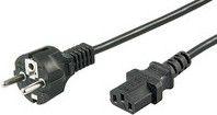 Kabel zasilający MicroConnect CEE 7/7 - C13 0.5m (PE020405)