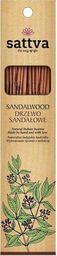 Sattva Natural Indian Incense naturalne indyjskie kadzidełko Drzewo Sandałowe 15szt.