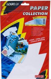 Logo Etykiety A4, matowe, białe, 10 szt.