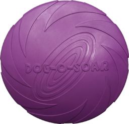 Pet Nova Dysk gumowy RUB-DISC-VIOLET-22CM frisbee fioletowe 22 cm aromat wanilii