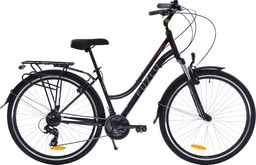 Fuzlu Rower trekkingowy 28 Core Lady Amor 18" czarny/czerwony/biały