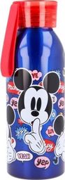 Mickey Mouse Butelka z nakrętką niebieska