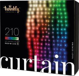 Twinkly Smart kurtyna świetlna LED Curtain 210 LED RGBW Gen 2