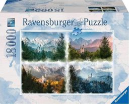 Tm Toys Puzzle 18000 Zamek Neuschwanstein