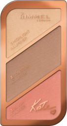 Rimmel Kate Sculpting Kit paleta do konturowania twarzy 002 Coral Glow 18,5g
