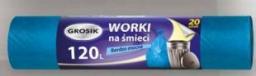 Grosik Worki na śmieci GROSIK 120L 20SZTUK  (ZZA372800)