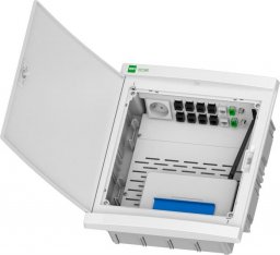Elektro-Plast Rozdzielnica multimedialna p/t RP 2X12 IP40 drzwi białe 2435-20
