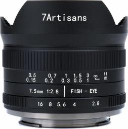 Obiektyw 7Artisans 4/3 7.5 mm F/2.8 II