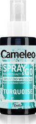 Delia Delia Cosmetics Cameleo Spray & Go Spray koloryzujący do włosów - TURQUOISE 150ml