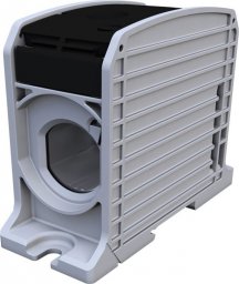 Simet Złączka szynowa gwintowa Al/Cu STB 300 (87910) SIMBLOCK czarny 81301007