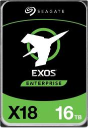 Dysk serwerowy Seagate Exos X18 16TB 3.5'' SAS-3 (12Gb/s) (ST16000NM004J)