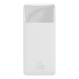 Powerbank Baseus Bipow Digital Display 20W 30000mAh Biały