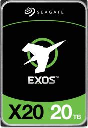 Dysk serwerowy Seagate Exos X20 20TB 3.5'' SATA III (6 Gb/s) (ST20000NM007D)
