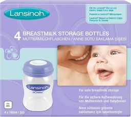 Lansinoh 20417 BUT.DO PRZECH.POKARMU LANSINOH (4SZT)
