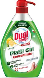 Dual Power DUAL Power ANTYBAKTERYJNY koncentrat do mycia naczyń o zapachu cytryn 1L